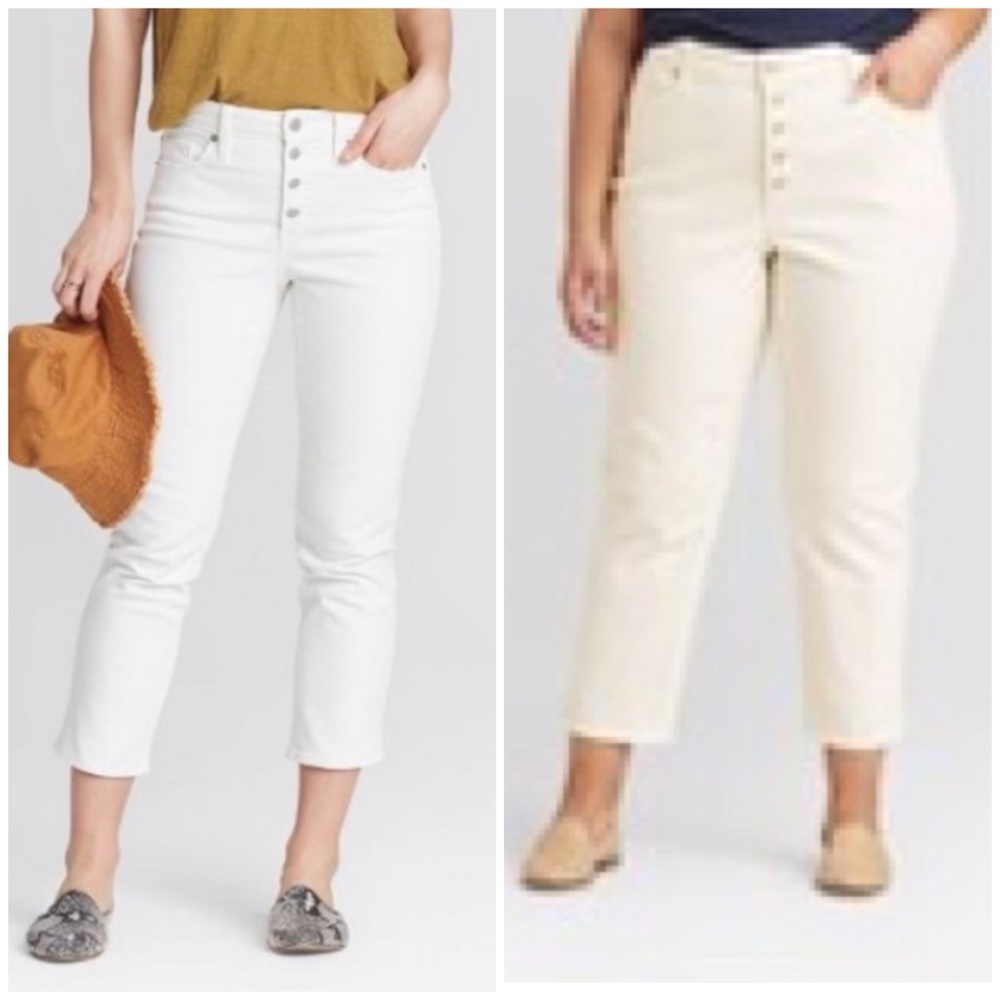 NWT! Universal Thread High rise straight crop - Picture 1 of 7